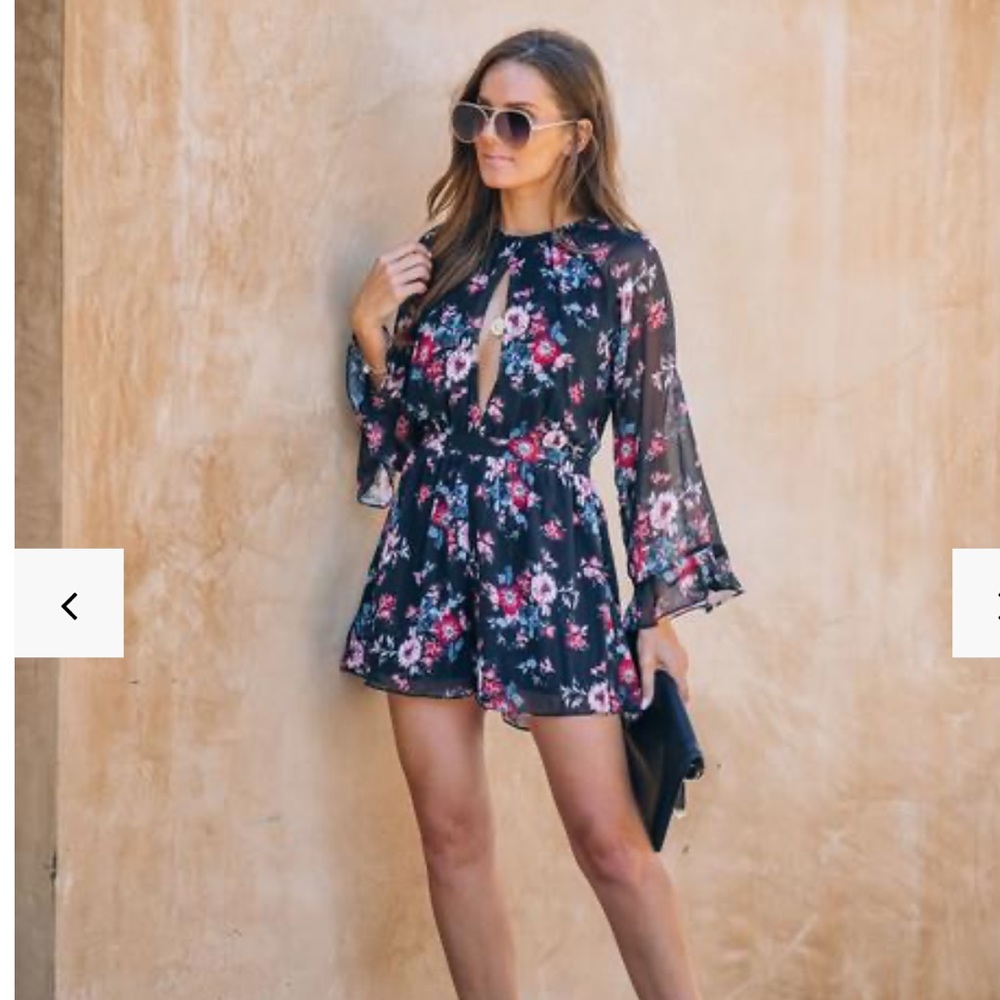 Vici long sleeve Romper